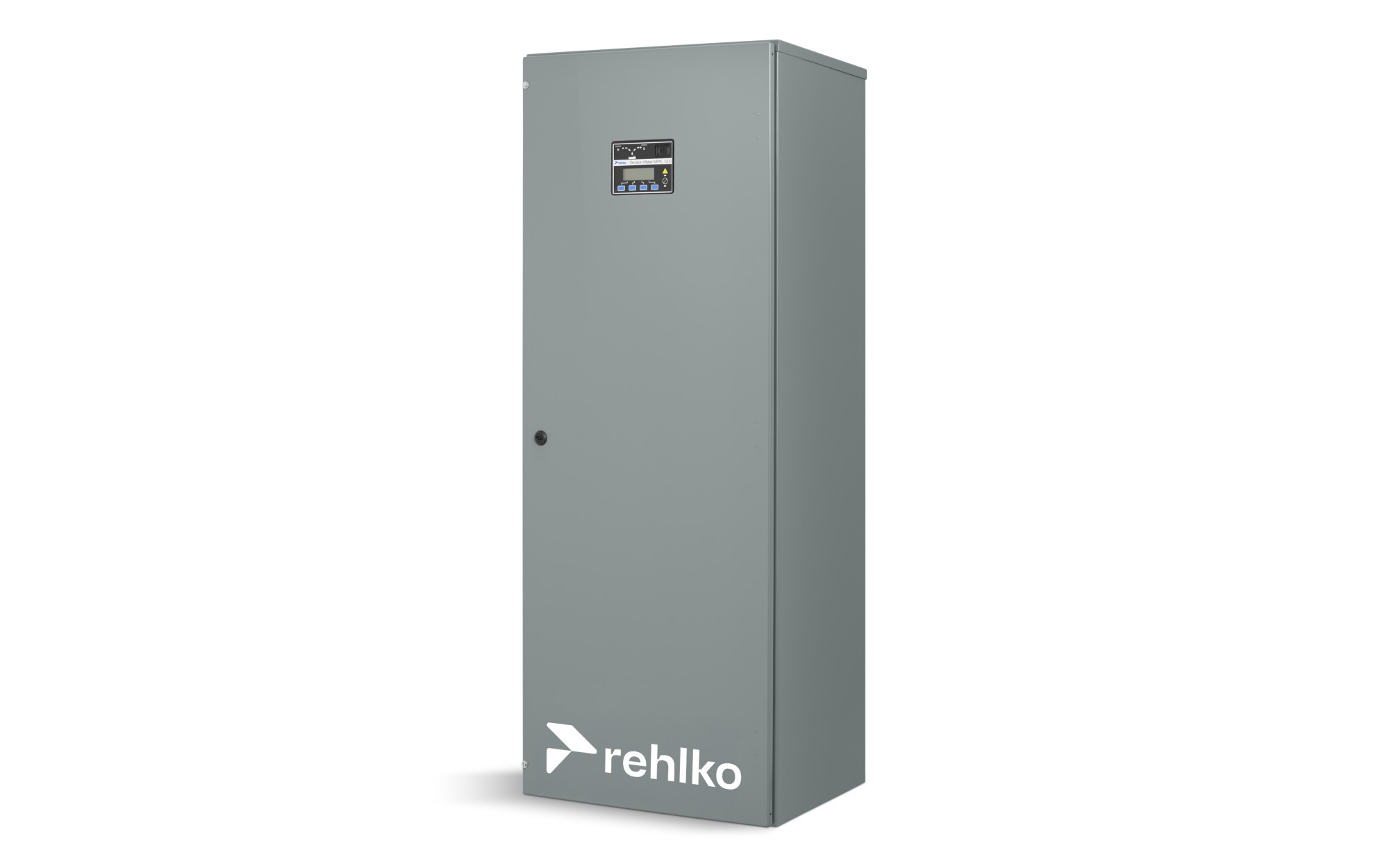 Angled right side view of a Kohler Automatic Transfer Switch (ATS) Model KSS on empty background