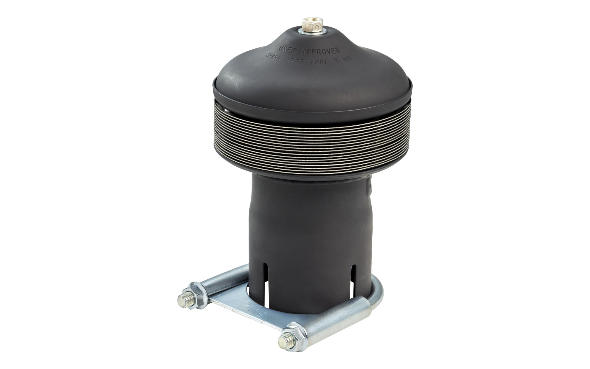 Kohler Spark Arrestor on empty background