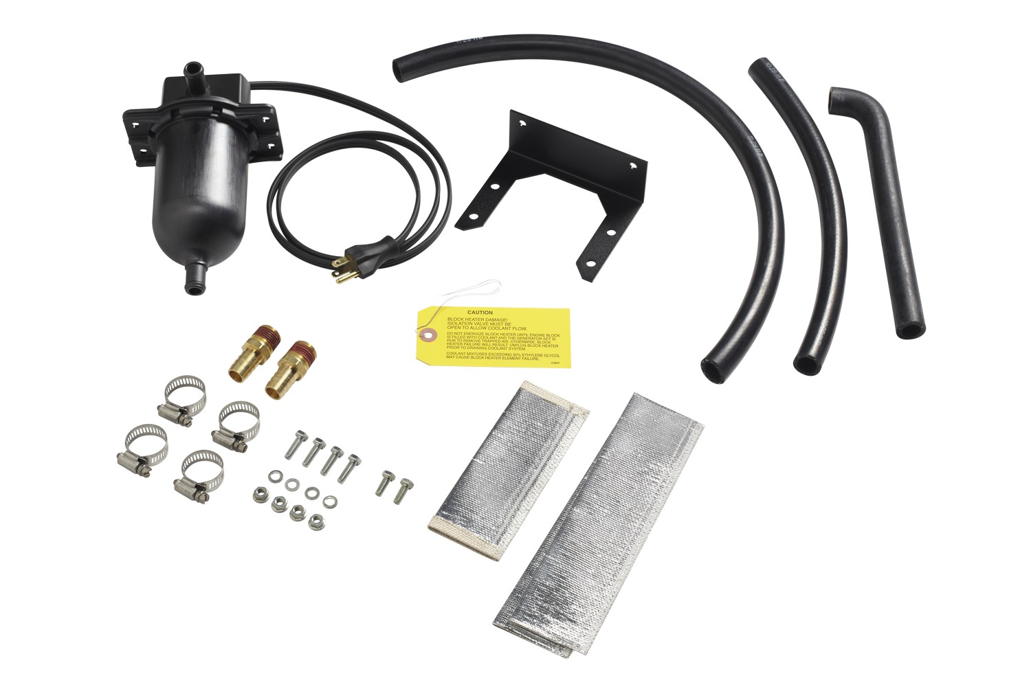 Kohler Block Heater on empty background